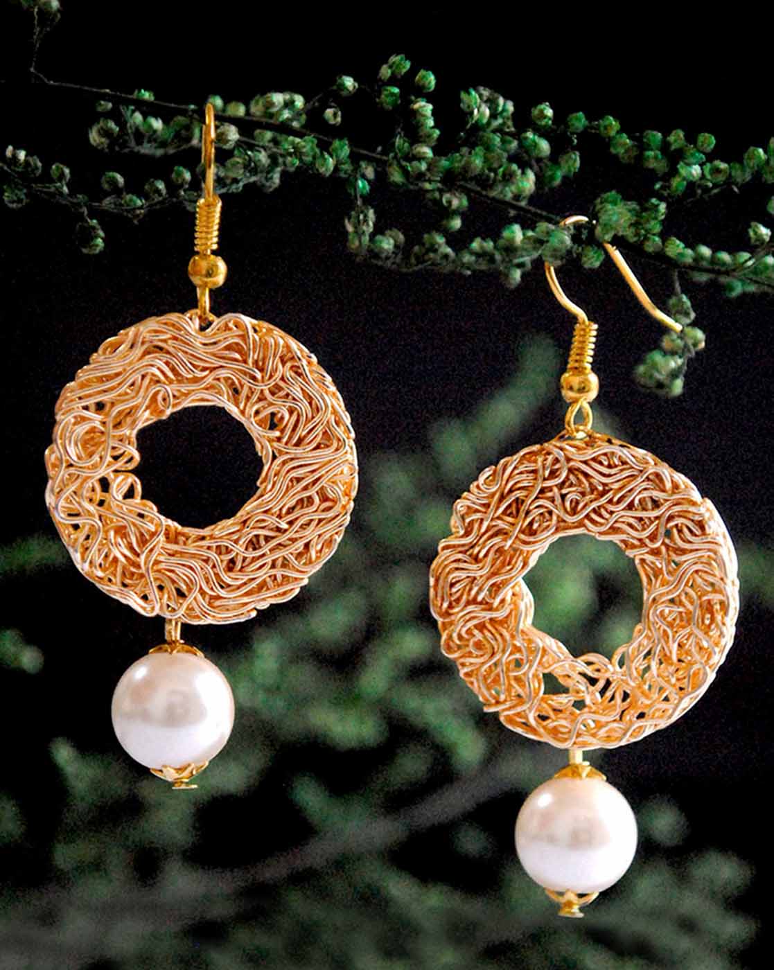 Meshed Up Earrings
