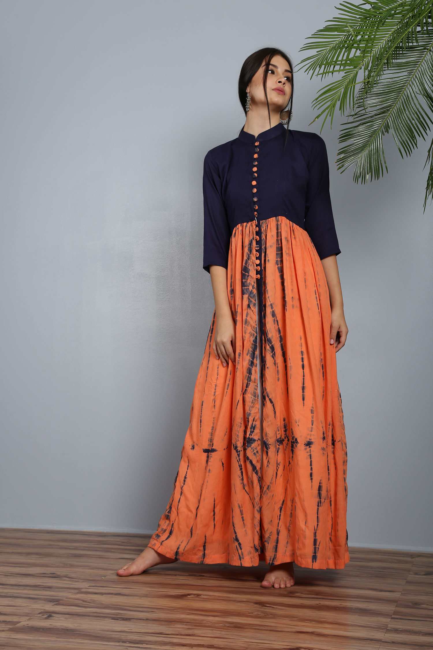 Gendha slit tunic