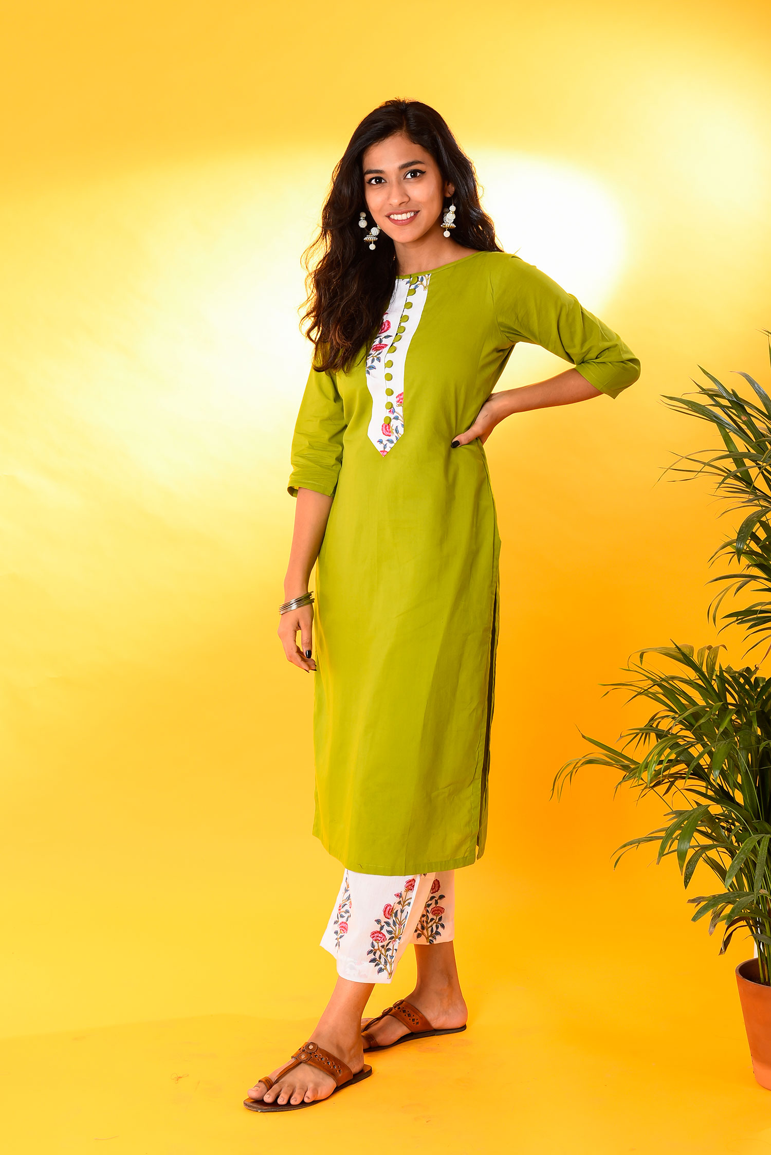 Camellia suit set