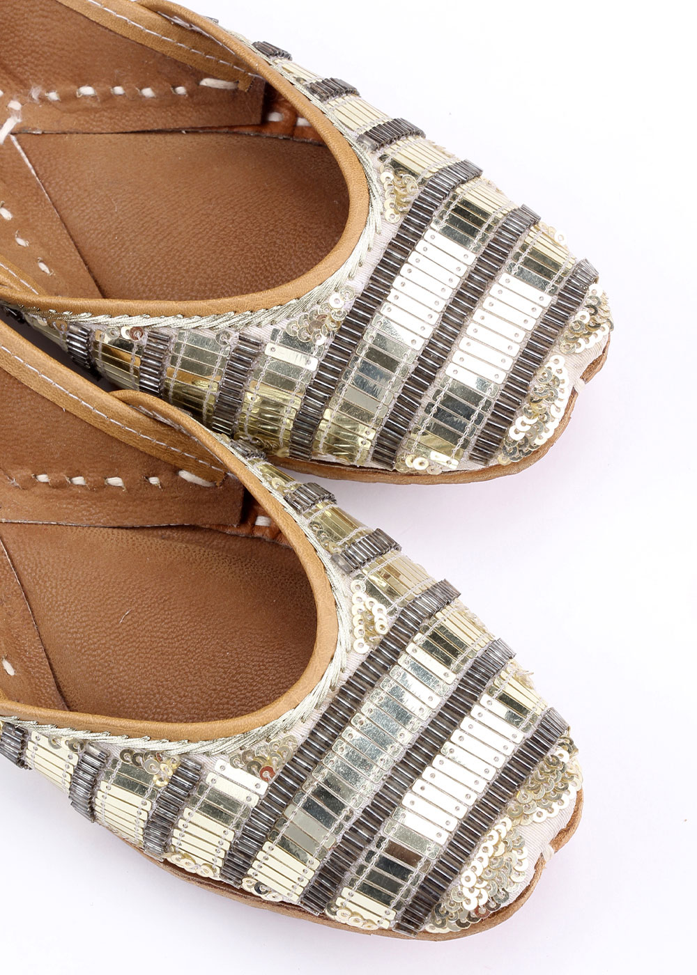 White Disco Juttis