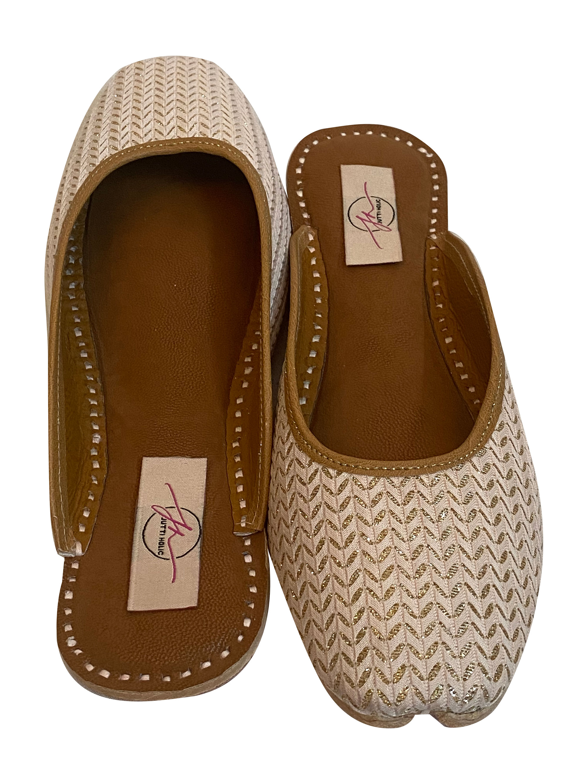 Beige Navabi Mules